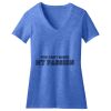 Women's Perfect Blend ® CVC V Neck Tee Thumbnail