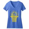 Women's Perfect Blend ® CVC V Neck Tee Thumbnail