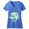 Women's Perfect Blend ® CVC V Neck Tee Thumbnail