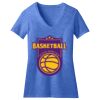 Women's Perfect Blend ® CVC V Neck Tee Thumbnail