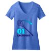 Women's Perfect Blend ® CVC V Neck Tee Thumbnail