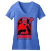 Women's Perfect Blend ® CVC V Neck Tee Thumbnail