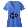 Women's Perfect Blend ® CVC V Neck Tee Thumbnail