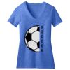 Women's Perfect Blend ® CVC V Neck Tee Thumbnail