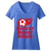 Women's Perfect Blend ® CVC V Neck Tee Thumbnail