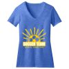 Women's Perfect Blend ® CVC V Neck Tee Thumbnail