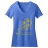 Women's Perfect Blend ® CVC V Neck Tee Thumbnail