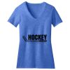 Women's Perfect Blend ® CVC V Neck Tee Thumbnail