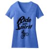 Women's Perfect Blend ® CVC V Neck Tee Thumbnail