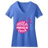 Women's Perfect Blend ® CVC V Neck Tee Thumbnail