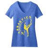 Women's Perfect Blend ® CVC V Neck Tee Thumbnail