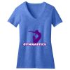 Women's Perfect Blend ® CVC V Neck Tee Thumbnail