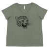 Curvy Collection Women's Fine Jersey V-Neck Tee Thumbnail