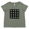 Curvy Collection Women's Fine Jersey V-Neck Tee Thumbnail
