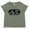 Curvy Collection Women's Fine Jersey V-Neck Tee Thumbnail