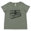 Curvy Collection Women's Fine Jersey V-Neck Tee Thumbnail
