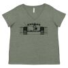 Curvy Collection Women's Fine Jersey V-Neck Tee Thumbnail