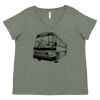 Curvy Collection Women's Fine Jersey V-Neck Tee Thumbnail