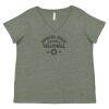 Curvy Collection Women's Fine Jersey V-Neck Tee Thumbnail