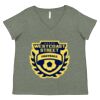 Curvy Collection Women's Fine Jersey V-Neck Tee Thumbnail