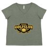 Curvy Collection Women's Fine Jersey V-Neck Tee Thumbnail