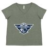 Curvy Collection Women's Fine Jersey V-Neck Tee Thumbnail