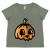 Curvy Collection Women's Fine Jersey V-Neck Tee Thumbnail