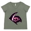Curvy Collection Women's Fine Jersey V-Neck Tee Thumbnail