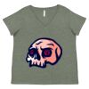 Curvy Collection Women's Fine Jersey V-Neck Tee Thumbnail