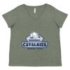 Curvy Collection Women's Fine Jersey V-Neck Tee Thumbnail