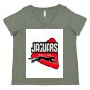 Curvy Collection Women's Fine Jersey V-Neck Tee Thumbnail