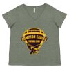 Curvy Collection Women's Fine Jersey V-Neck Tee Thumbnail