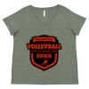 Curvy Collection Women's Fine Jersey V-Neck Tee Thumbnail