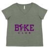 Curvy Collection Women's Fine Jersey V-Neck Tee Thumbnail