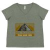 Curvy Collection Women's Fine Jersey V-Neck Tee Thumbnail