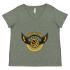 Curvy Collection Women's Fine Jersey V-Neck Tee Thumbnail
