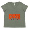 Curvy Collection Women's Fine Jersey V-Neck Tee Thumbnail